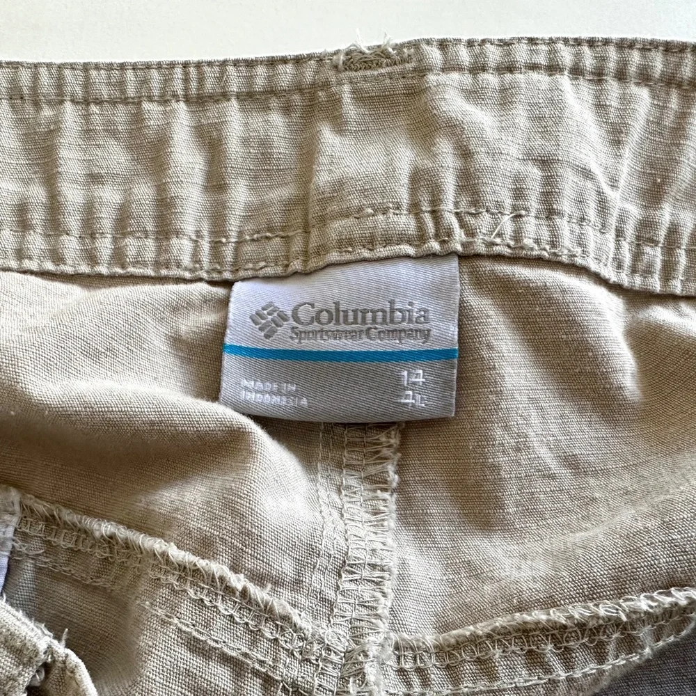 Columbia Compass Ridge Shorts, 4" Inseam, Size 14 - Picture 6 of 10